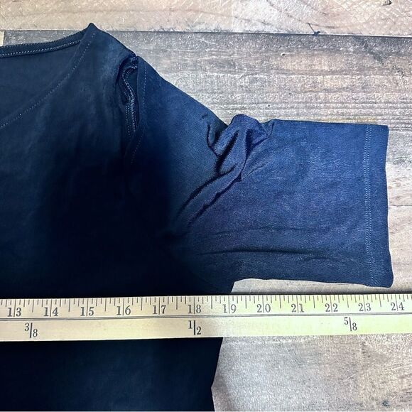 Chicos travelers skinny black cold shoulder to size 1 - Picture 6 of 8